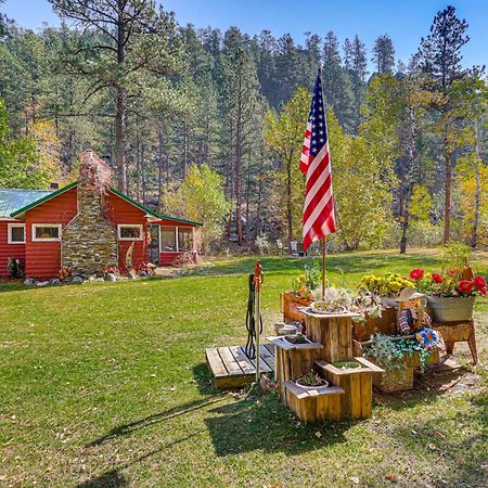 Historic Keystone Cabin Near Mount Rushmore! 외부 사진