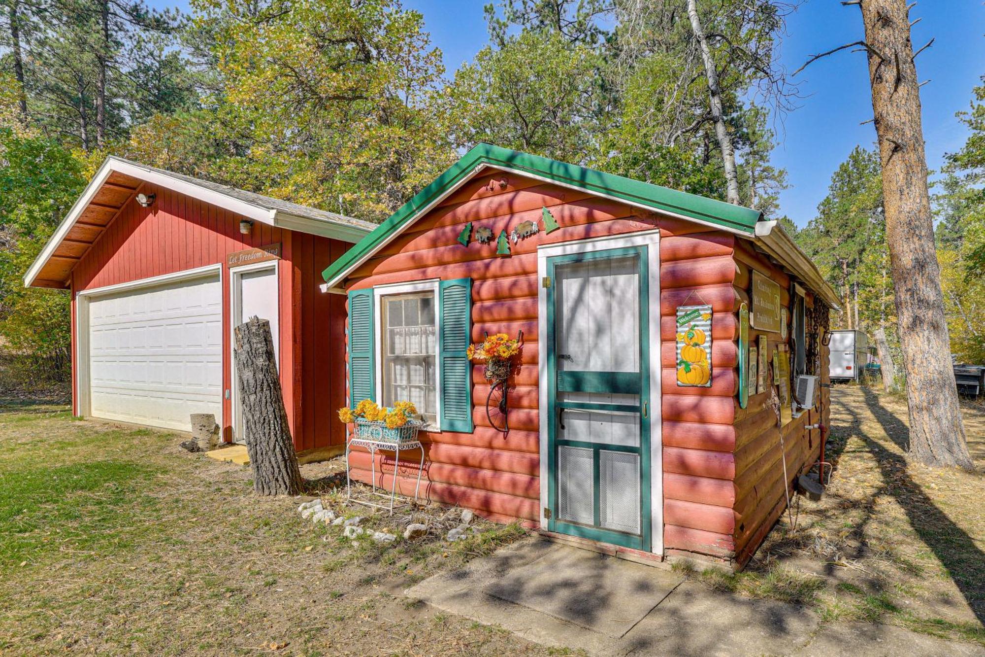 Historic Keystone Cabin Near Mount Rushmore! 외부 사진