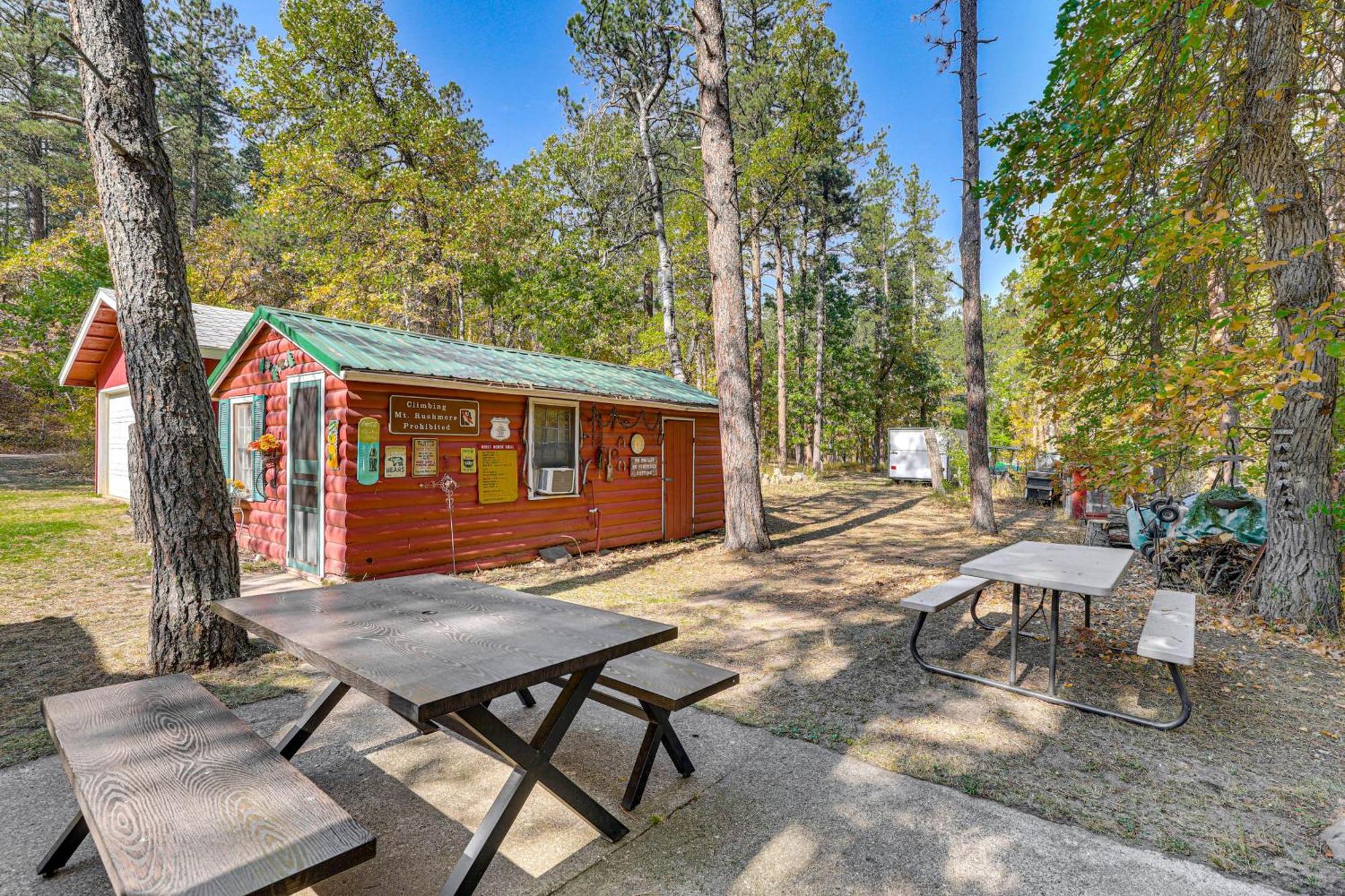 Historic Keystone Cabin Near Mount Rushmore! 외부 사진