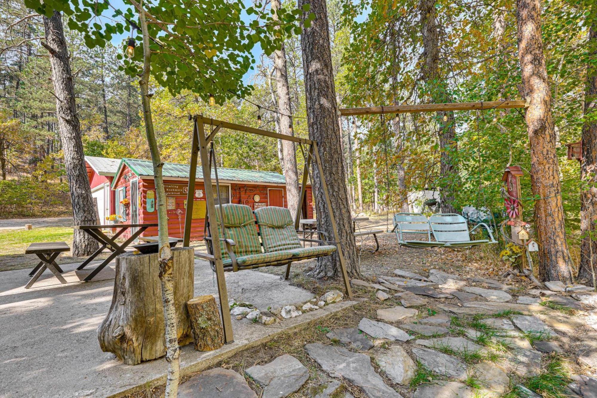 Historic Keystone Cabin Near Mount Rushmore! 외부 사진