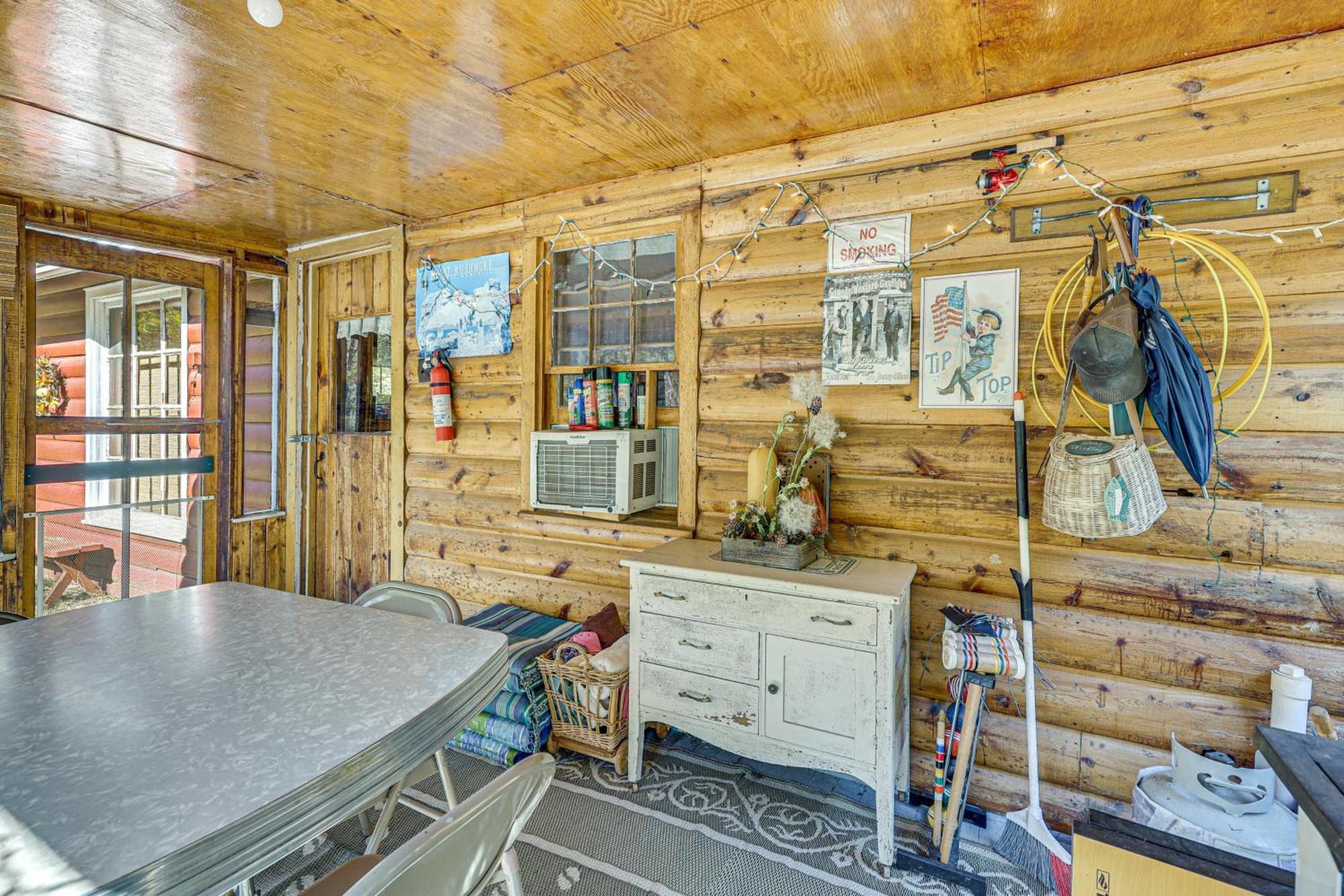 Historic Keystone Cabin Near Mount Rushmore! 외부 사진